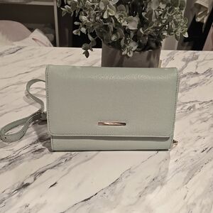 Aldo Mint Green Clutch